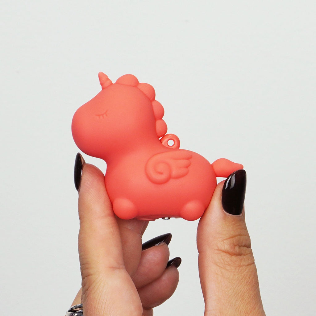 Unihorn - Mini Peachy Pony Vibrator - Einhorn Vibrator mit 10 Geschwindigkeitsstufen