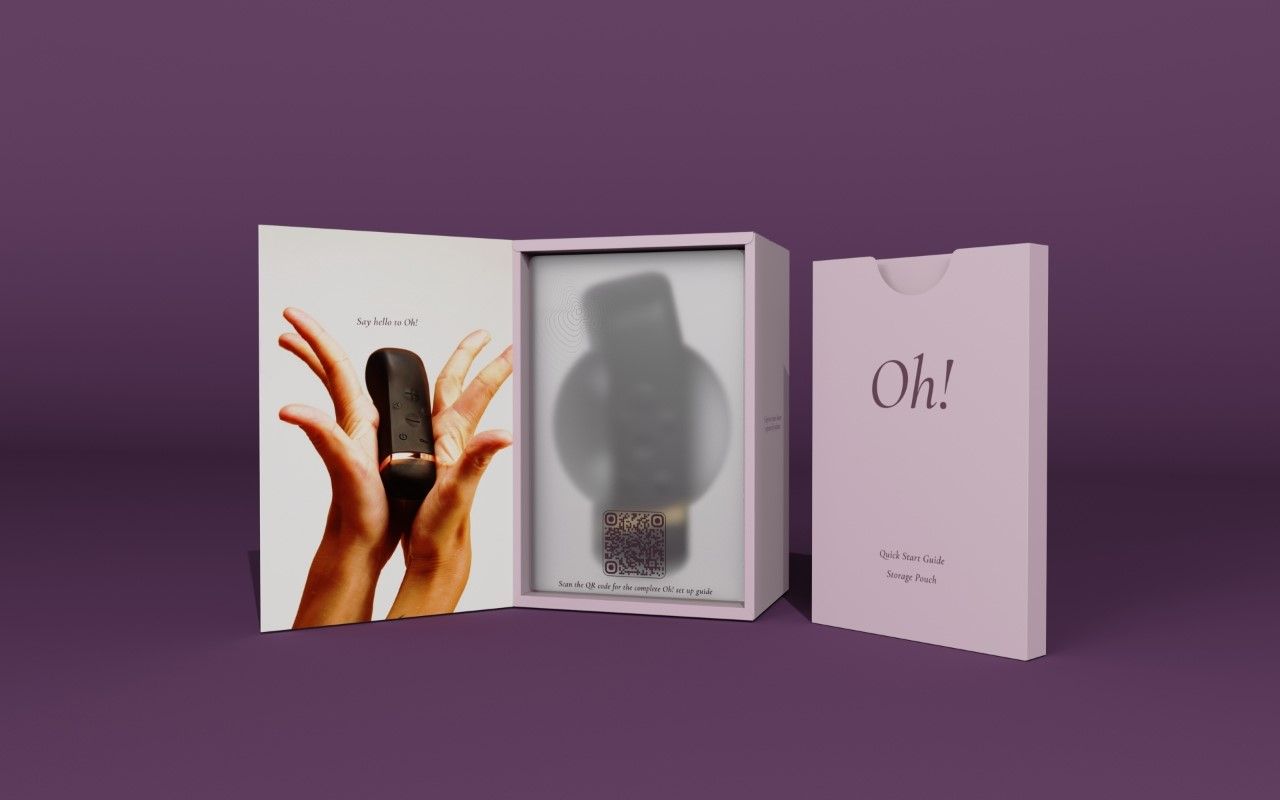 Handy - The Oh Vibrator - Interaktiver Vibrator mit ResoTouch-Technologie und App-Steuerung
