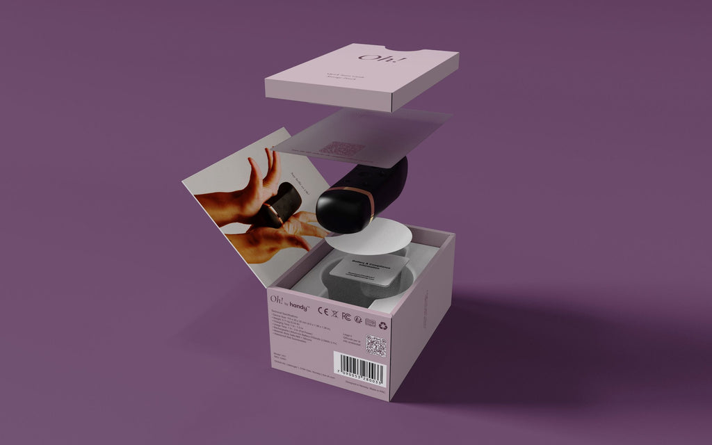 Handy - The Oh Vibrator - Interaktiver Vibrator mit ResoTouch-Technologie und App-Steuerung