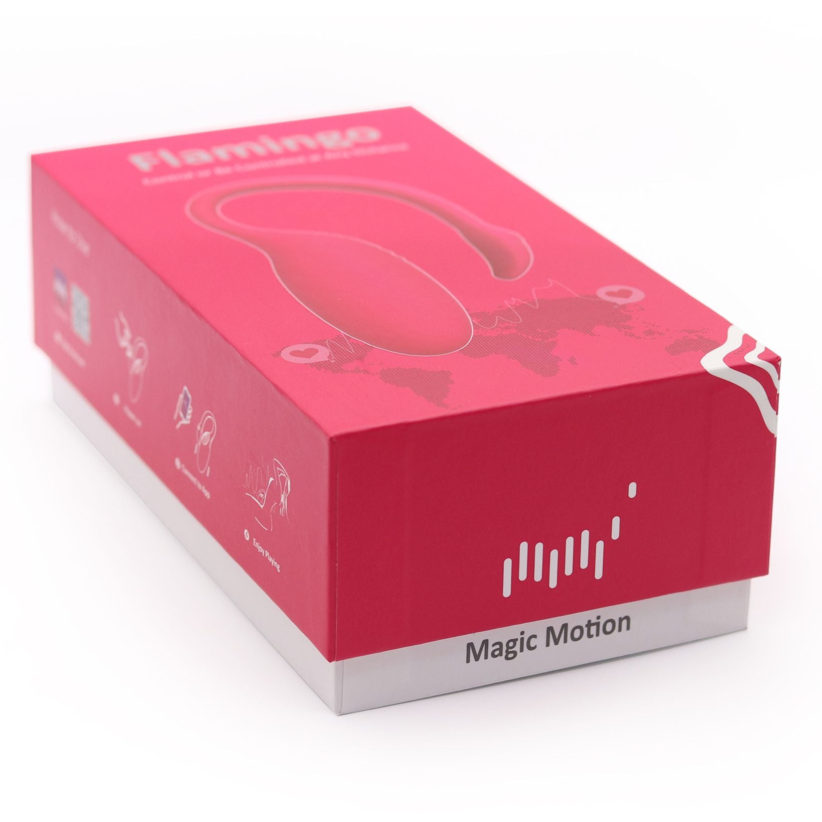 Magic Motion - Flamingo Vibro-Ei - Per App steuerbar mit 7 Vibrationsstufen