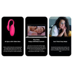 Magic Motion - Flamingo Vibro-Ei - Per App steuerbar mit 7 Vibrationsstufen