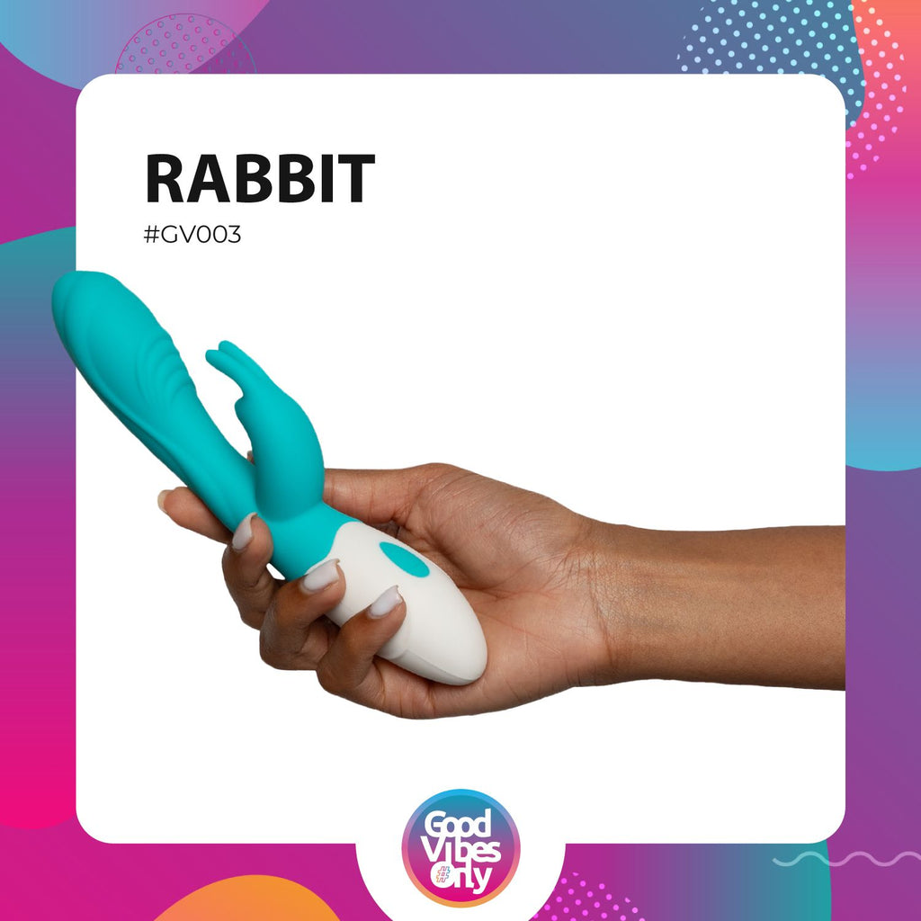 Leda - Rabbit Vibrator - 10 Vibrationsstufen mit G-Punkt- und Klitoris-Stimulator