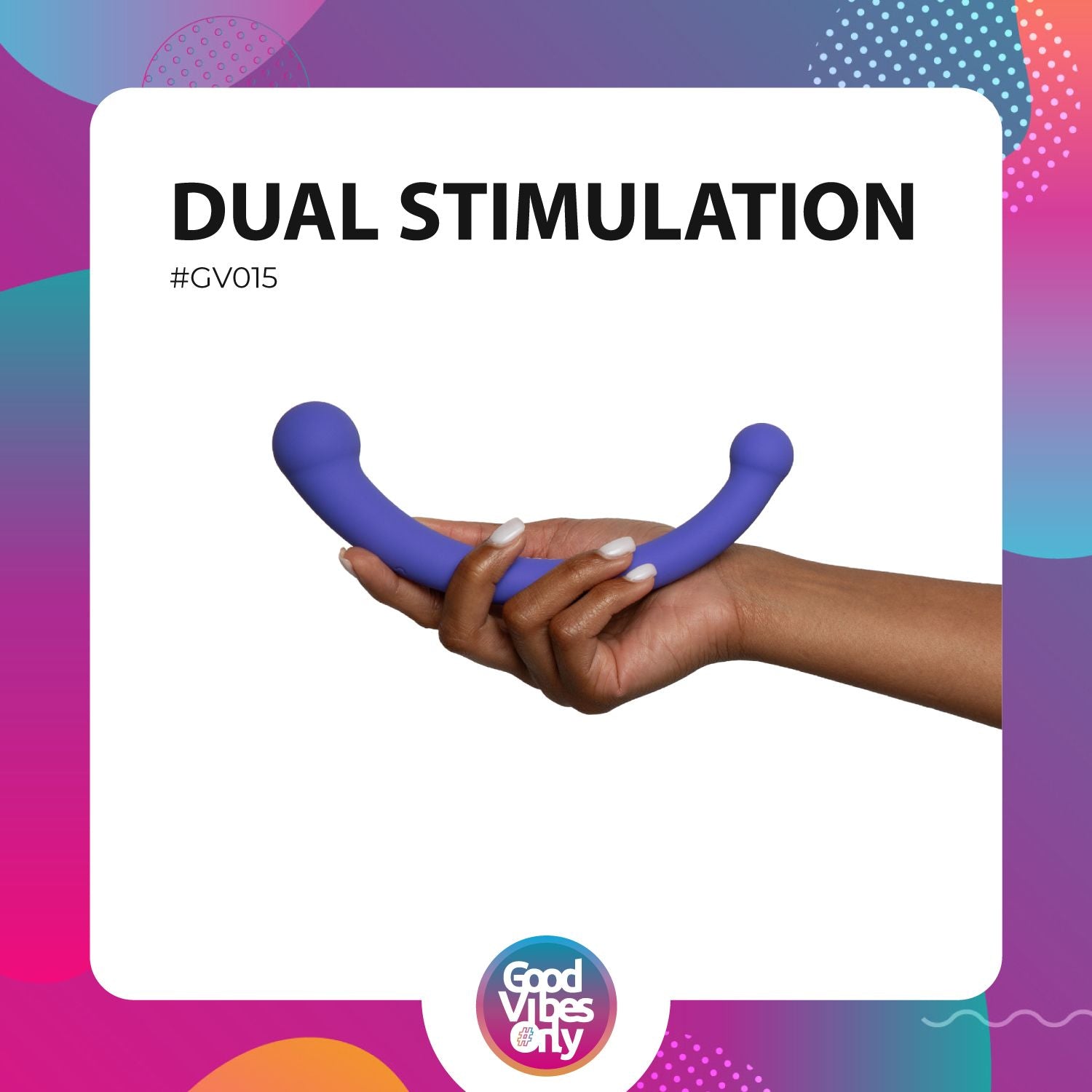 Good Vibes Only - Double End Vibrator - Jane Lila