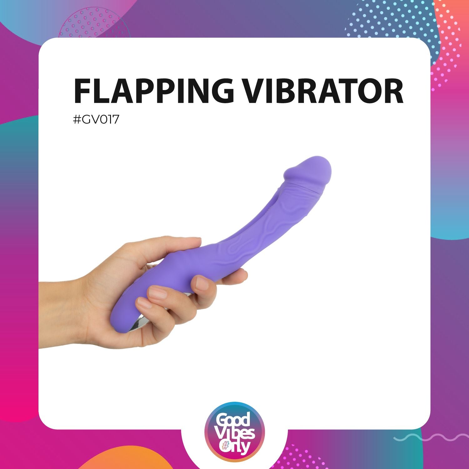 Good Vibes Only - Flax Vibrator mit G-Punkt-Stimulator