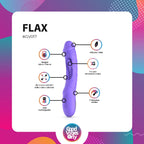 Good Vibes Only - Flax Vibrator mit G-Punkt-Stimulator