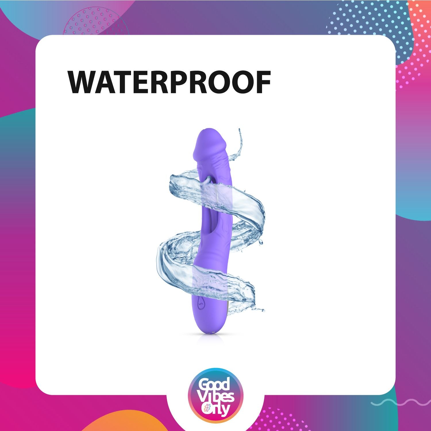 Good Vibes Only - Flax Vibrator mit G-Punkt-Stimulator