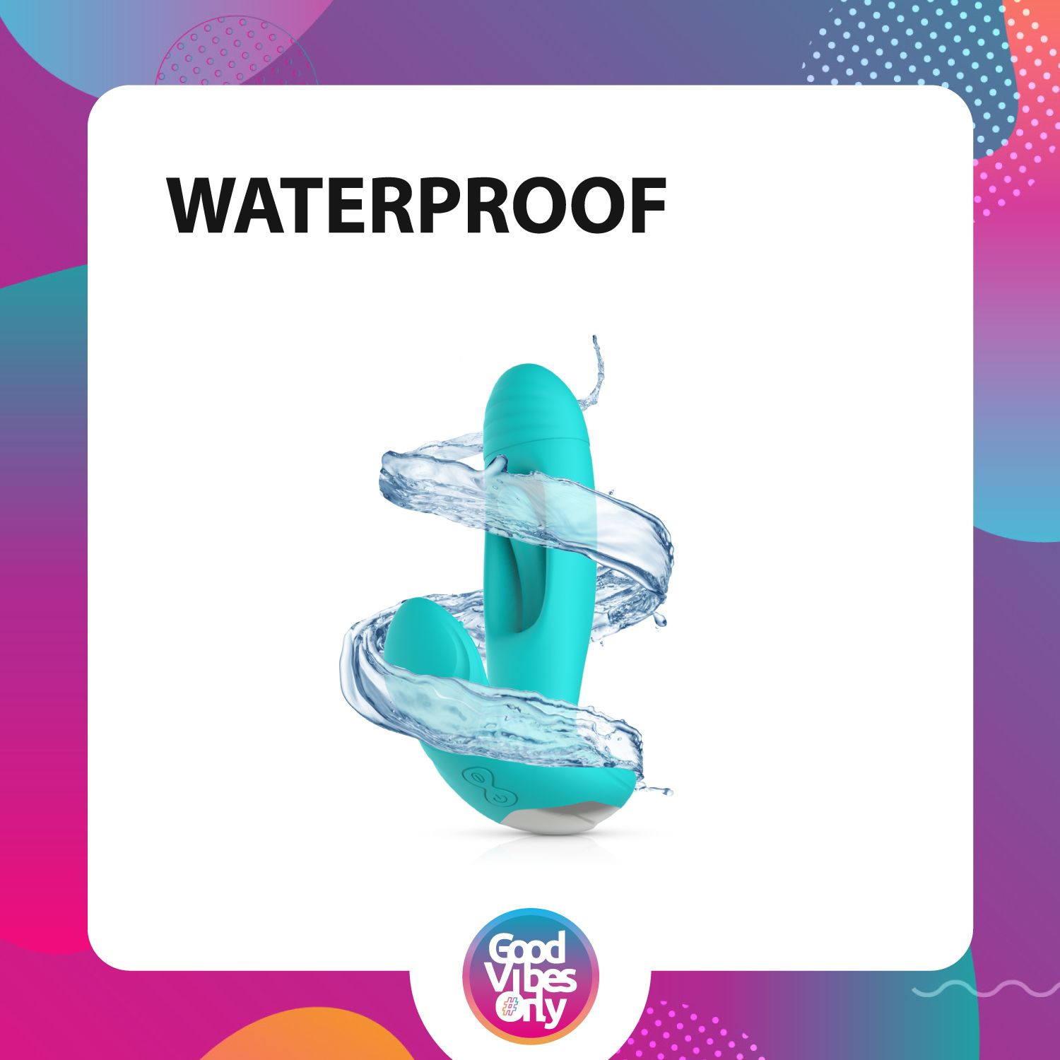 Good Vibes Only - Gina G-Punkt-Vibrator mit Klopffunktion und Klitoris-Stimulator