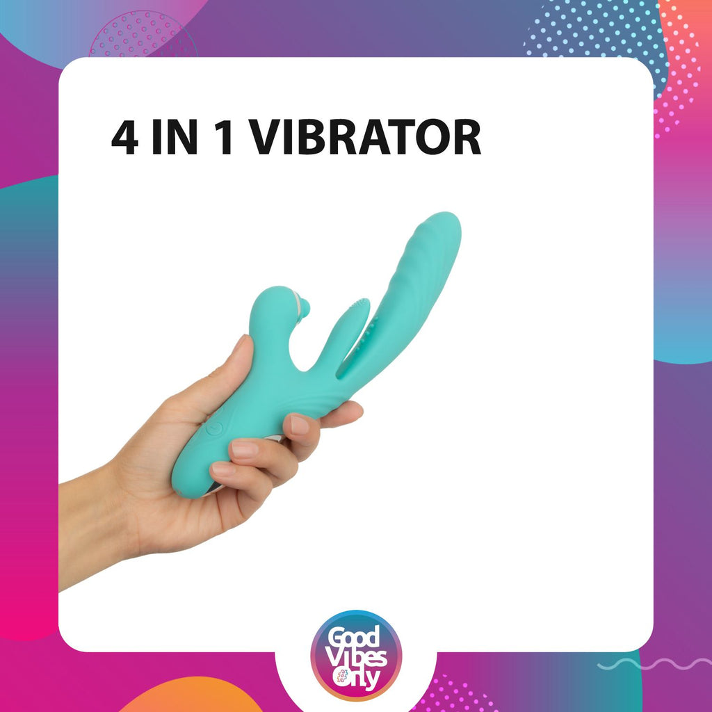 Good Vibes Only - Lisa Rabbit Vibrator mit stoßender G-Spot-Stimulation
