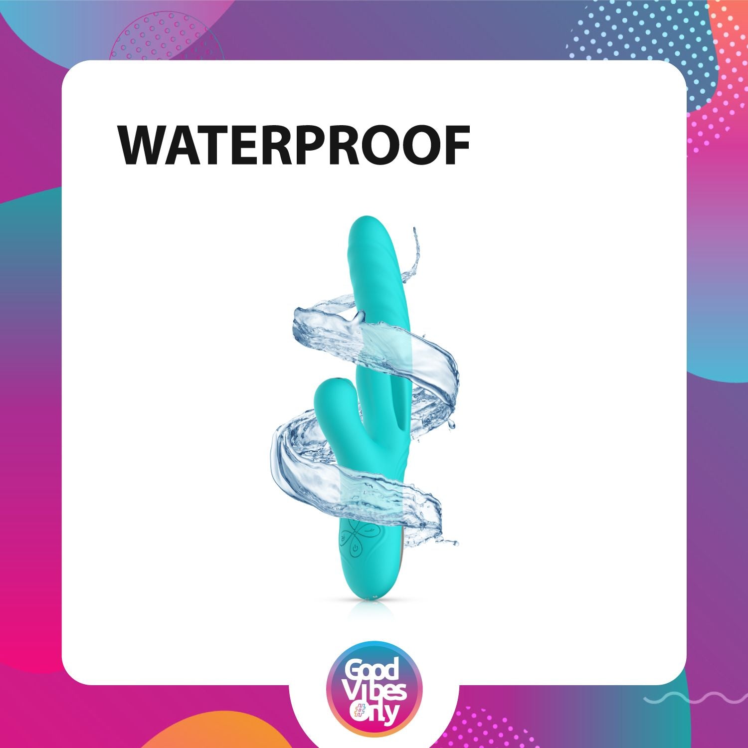 Good Vibes Only - Lisa Rabbit Vibrator mit stoßender G-Spot-Stimulation