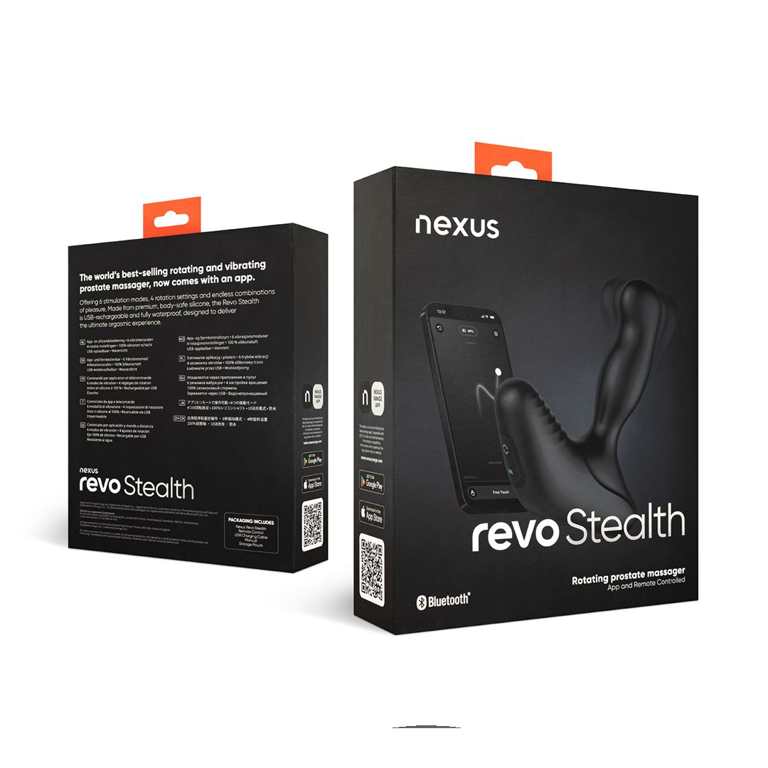 Nexus - Revo Stealth App Prostata-Stimulator - Rotierend und App-gesteuert