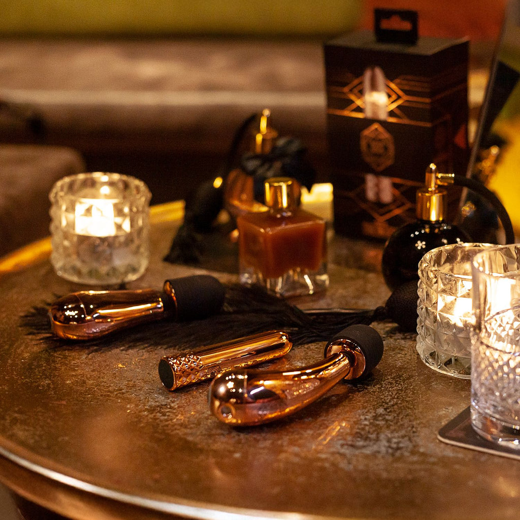 Rosy Gold - Nouveau Mini Vibrator - Kompakt mit 10 Stufen und Wiederaufladbar