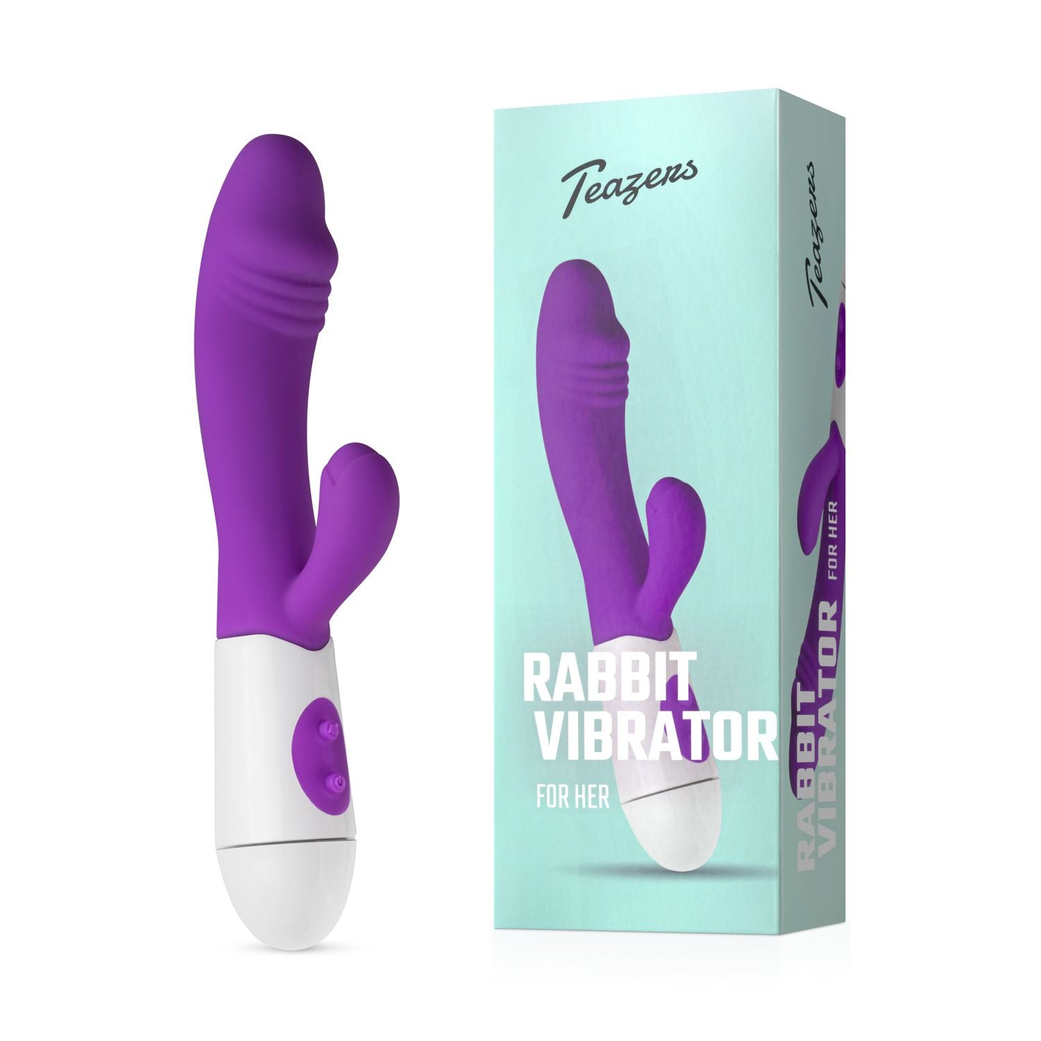 Teazers - Realistischer Rabbit-Vibrator - Pink