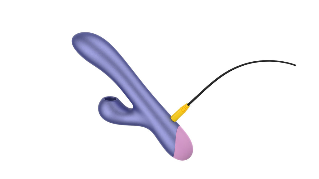 ROMP - Pulse Rabbit Vibrator mit Pleasure Air Technology - Klitoris und G-Punkt Stimulation