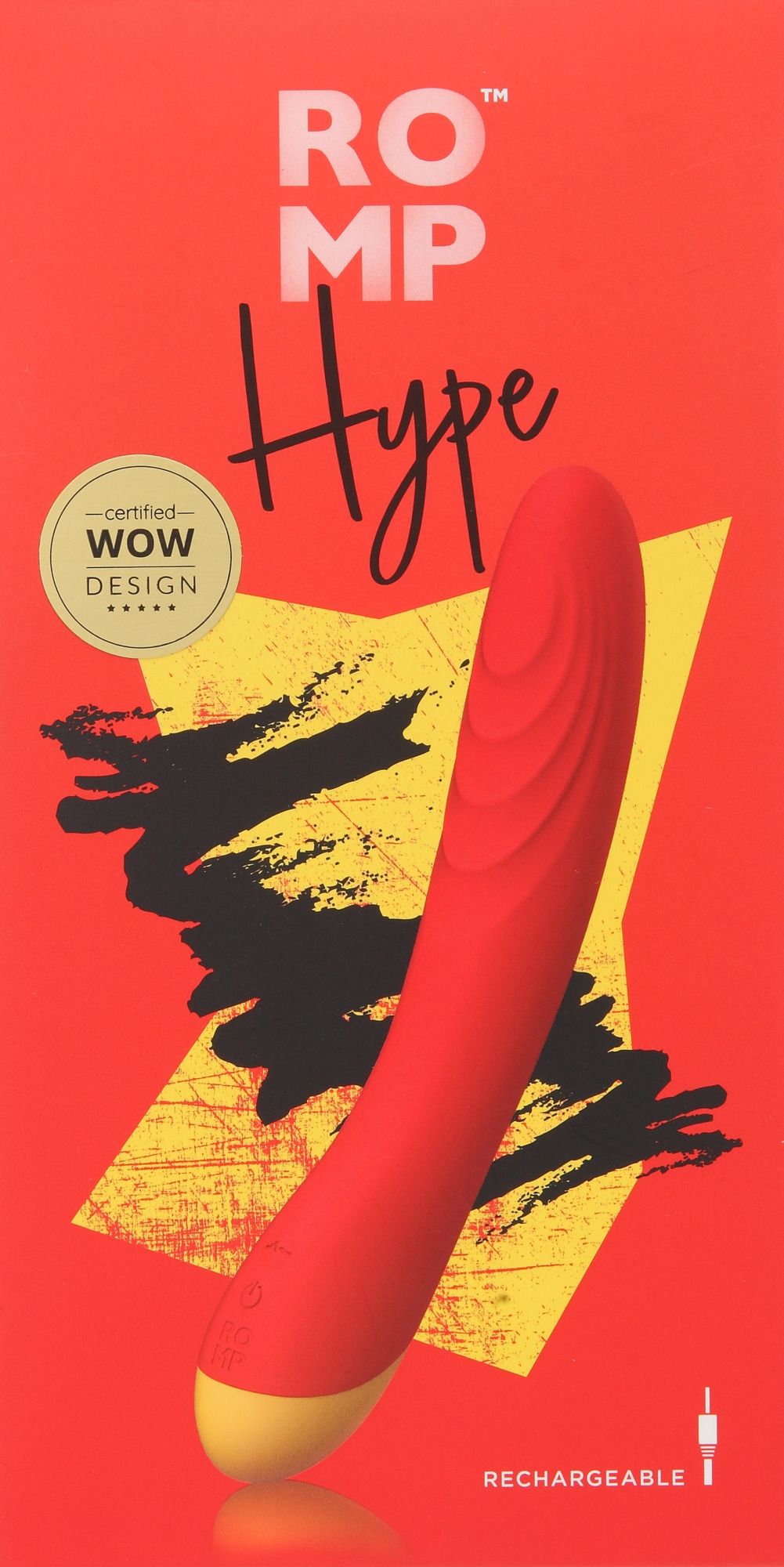 ROMP - Hype G-Punkt-Vibrator - Silikon mit 6 Stufen und 4 Mustern