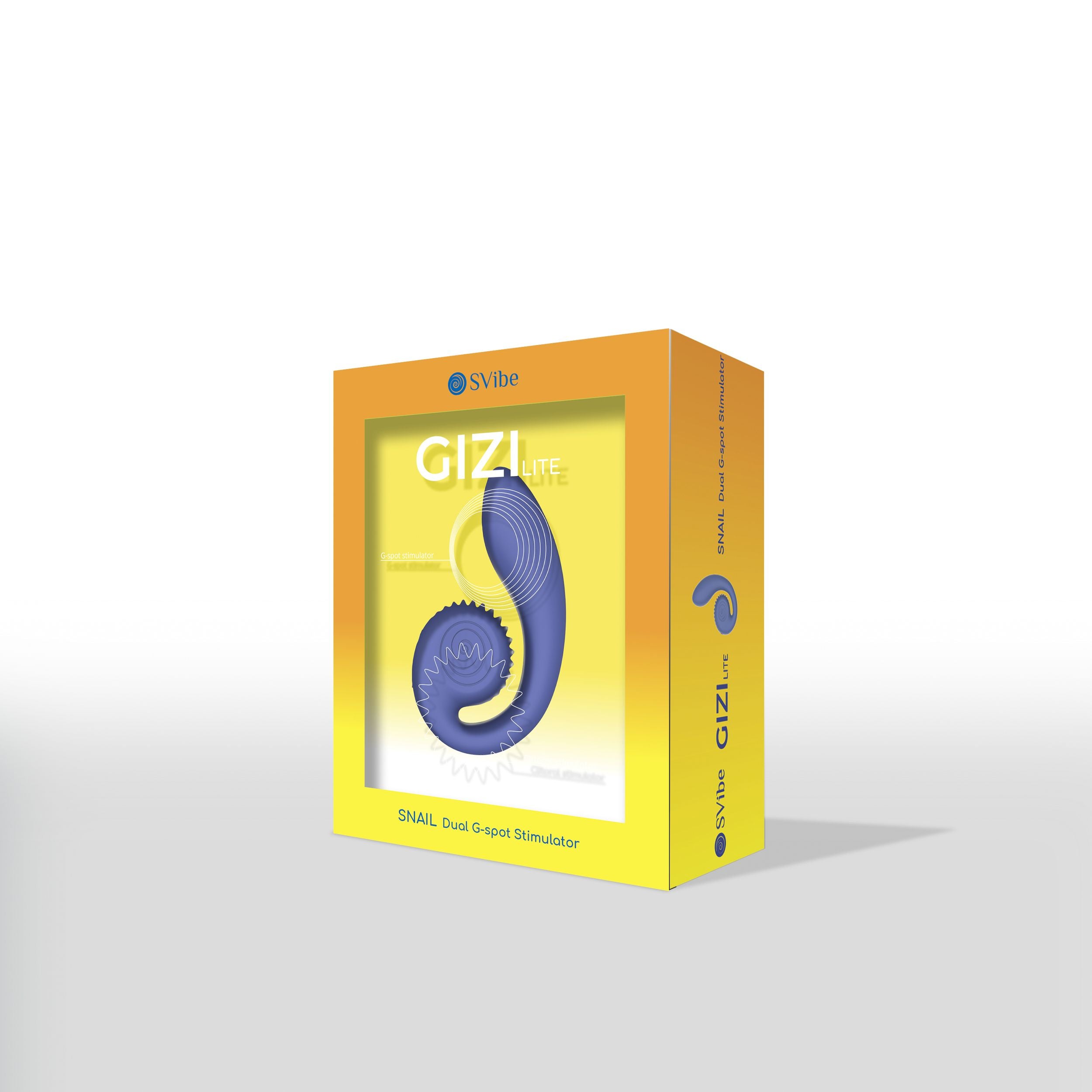 SVibe - GIZI Lite Vibrator - Doppelte Stimulation G-Punkt und Klitoris