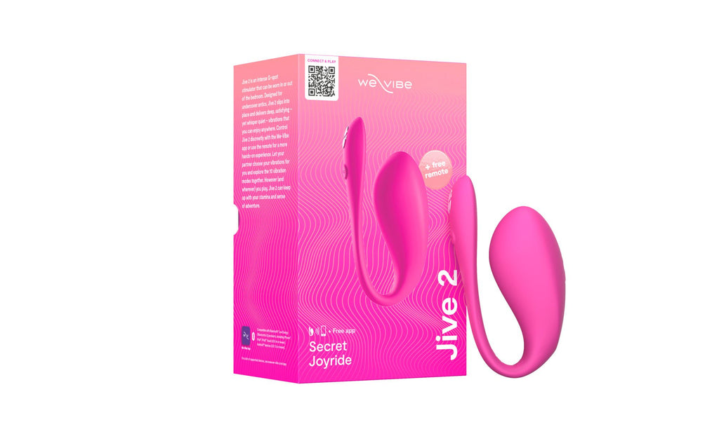 We-Vibe - Jive 2 Vibro-Ei mit App und Fernbedienung - Rosa