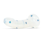 Dildo Collection Blossom Bliss Dildo – Blaues Glitzerdesign 19 cm