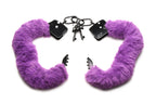 XR Brands - Cuffed In Fur Handschellen - Schwarz