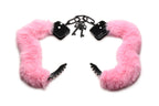 XR Brands - Cuffed In Fur Handschellen - Schwarz
