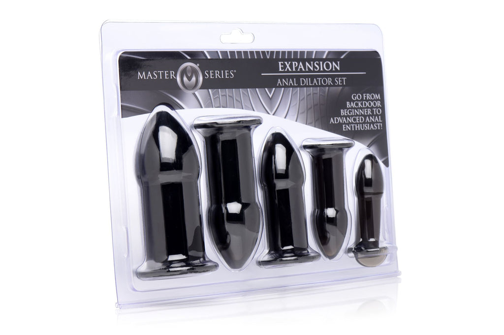 XR Brands - Expansion Anal Dilatatoren-Set - Schwarz