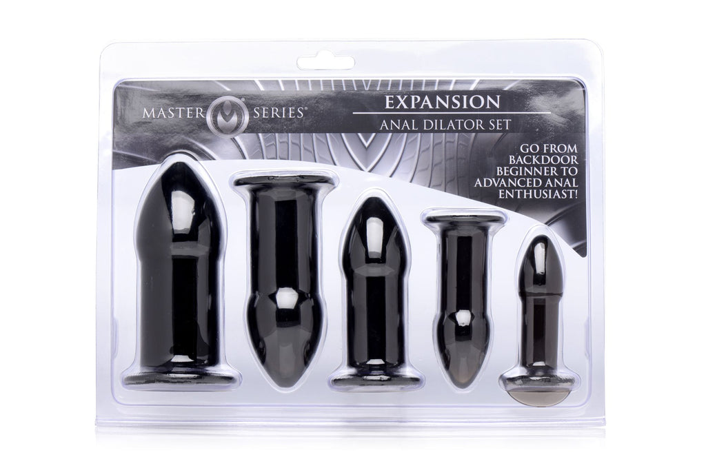 XR Brands - Expansion Anal Dilatatoren-Set - Schwarz