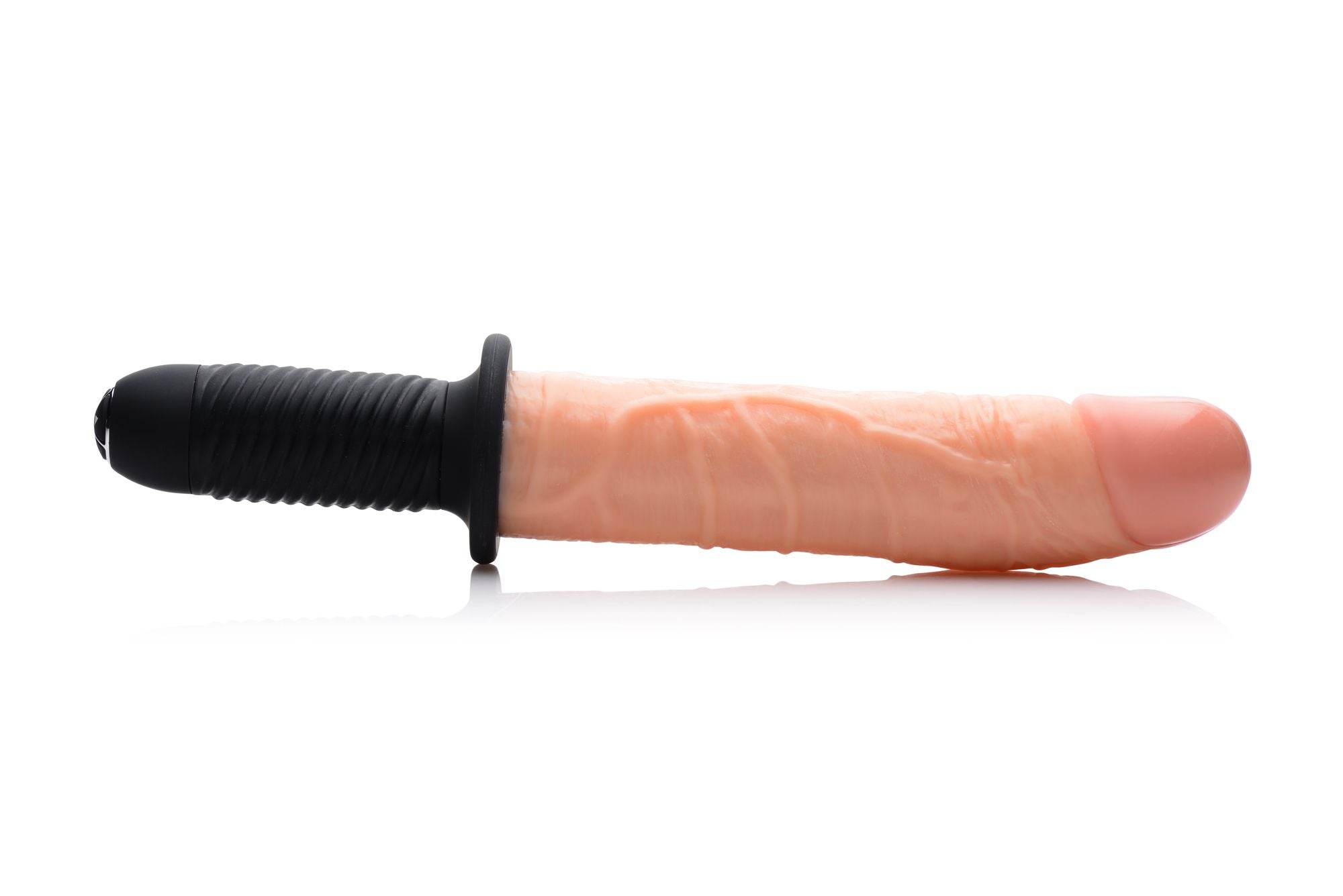 Master Series - Realistischer XL Vibrator mit 13 Stufen - Beige