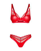 Obsessive - Aliosa Zweiteiliges Set - Rot
