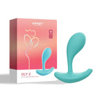 HoneyPlayBox - OLY 2 App-gesteuerter tragbarer Vibrator - Klitoris und G-Punkt Stimulation