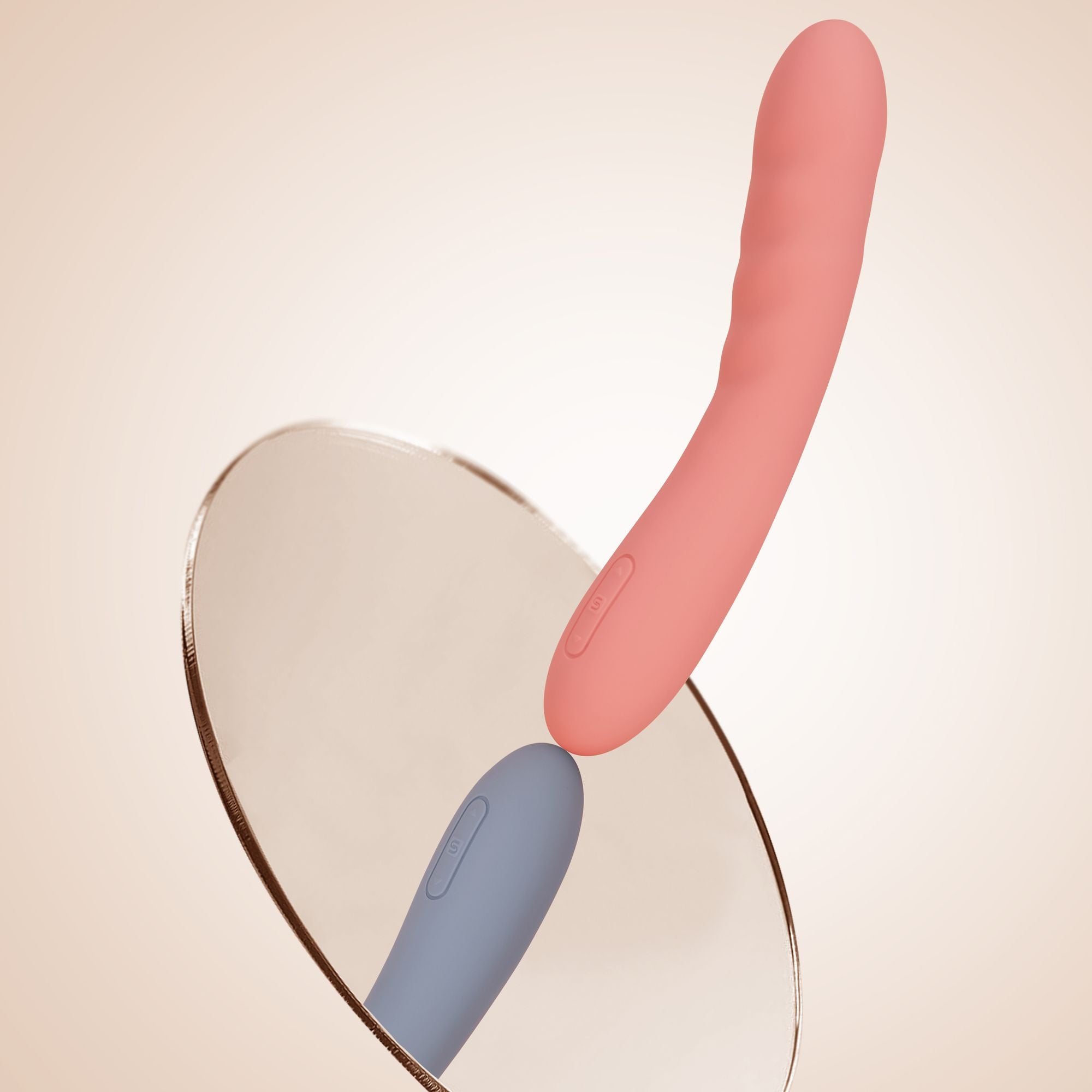 SVAKOM - Ava Neo Interaktiver Vibrator mit Stoßfunktion - Blau