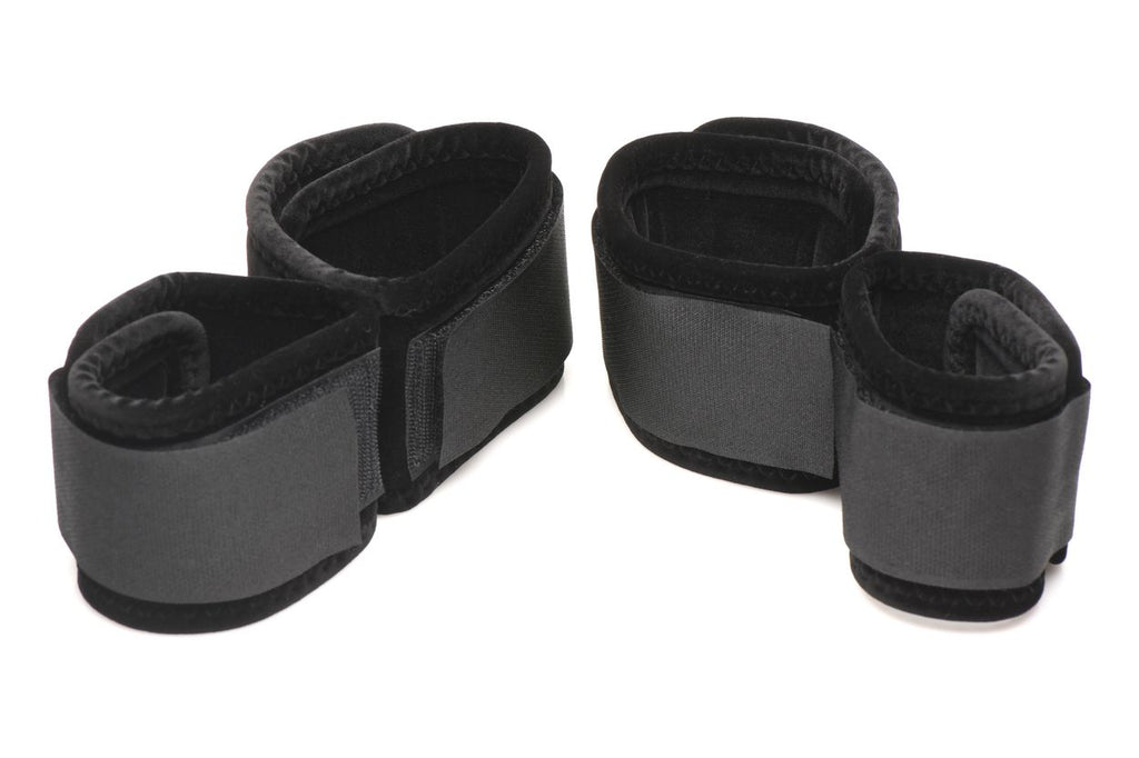 XR Brands - Hand- und Fußfesseln - Schwarz