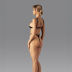 Obsessive - Dame Control Ouvert Teddy - Schwarz