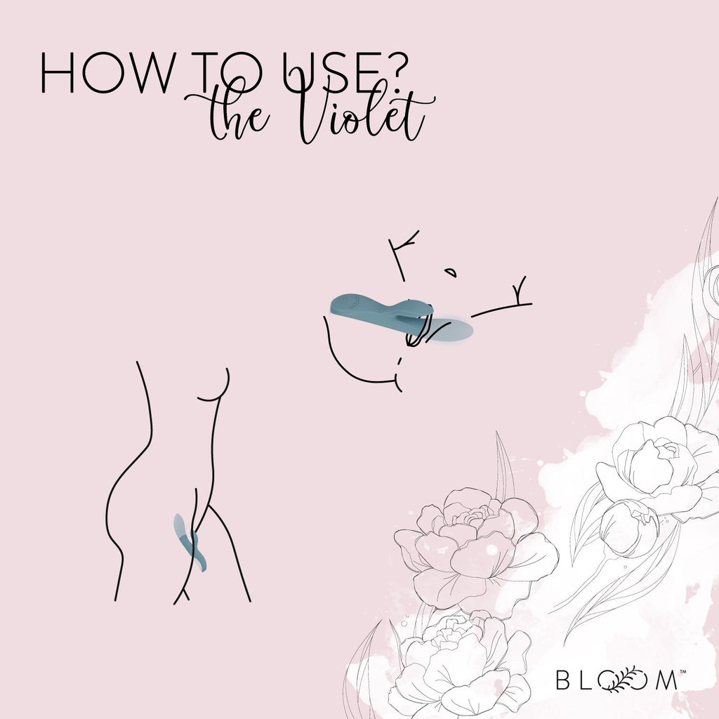 The Violet - Rabbit Vibrator mit Swipe-Technologie - Bloom Kollektion