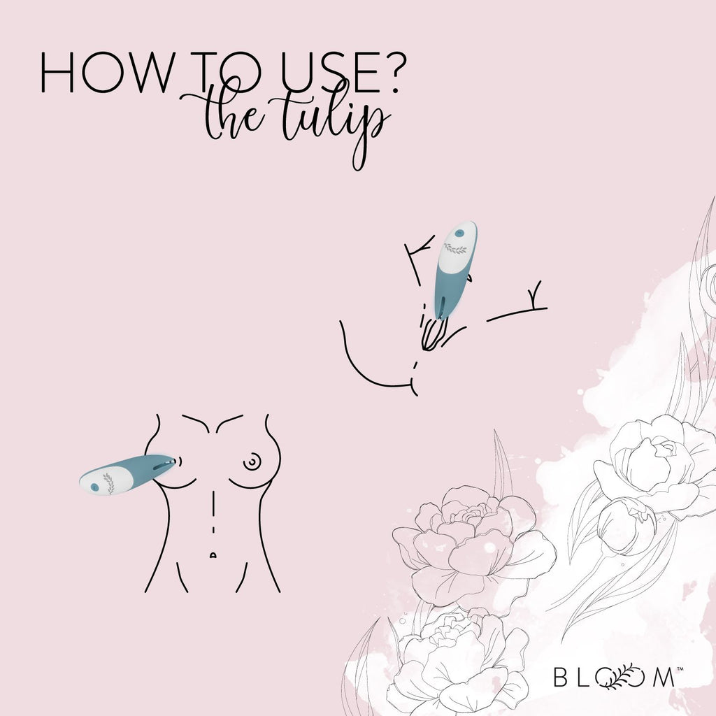 The Tulip - Klitoris-Vibrator mit Swipe-Technologie - Bloom Kollektion