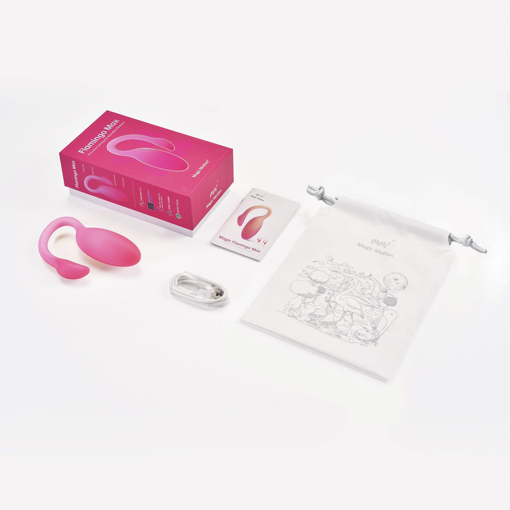 Magic Motion - Flamingo Max Vibrationsei und Kegeltrainer - Orange