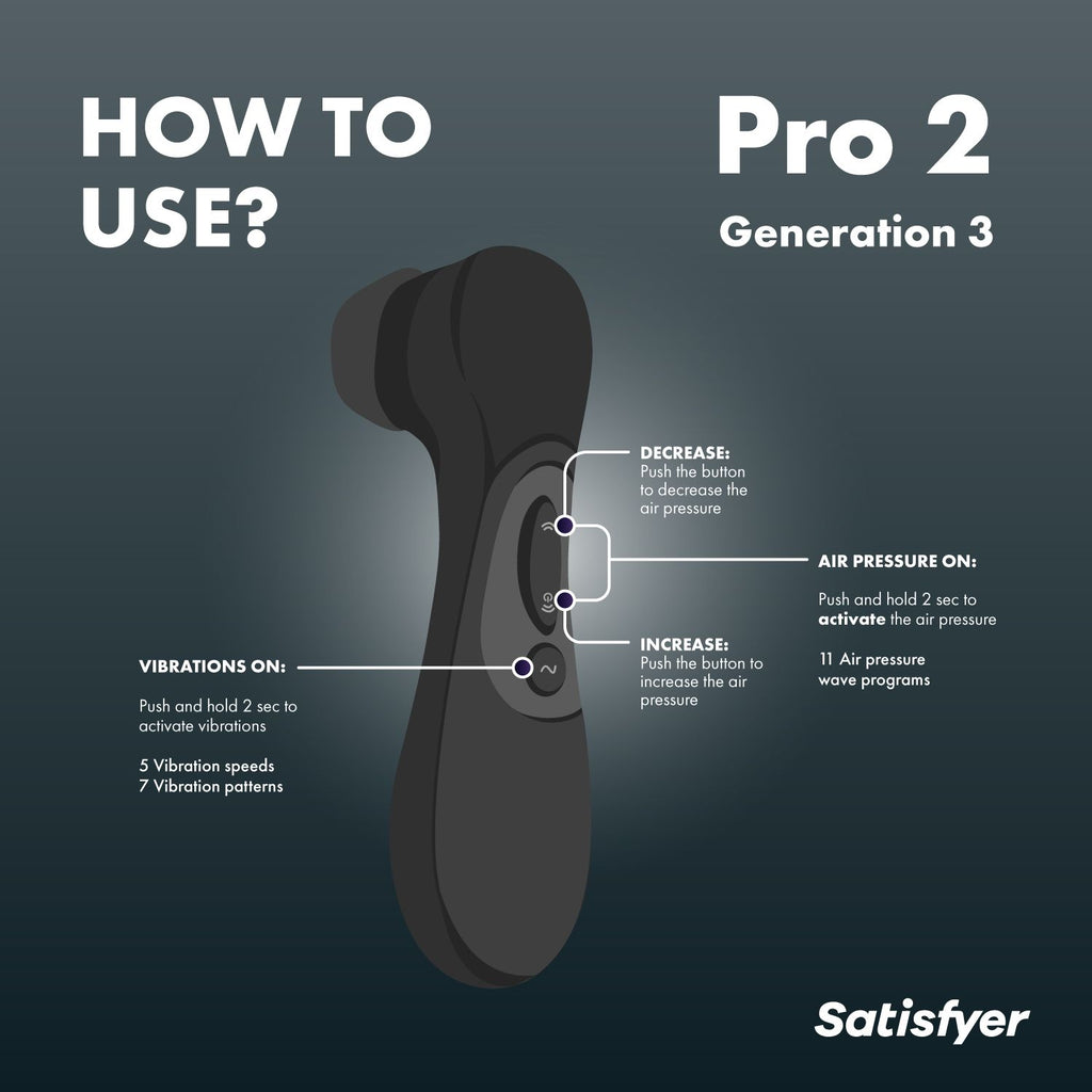 Satisfyer - Pro 2 Generation 3 Klitoris-Stimulator mit Liquid Air Technology - Weinrot
