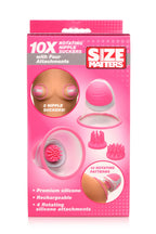 SIZE MATTERS - otierende Nippelsauger - 4 Aufsätze