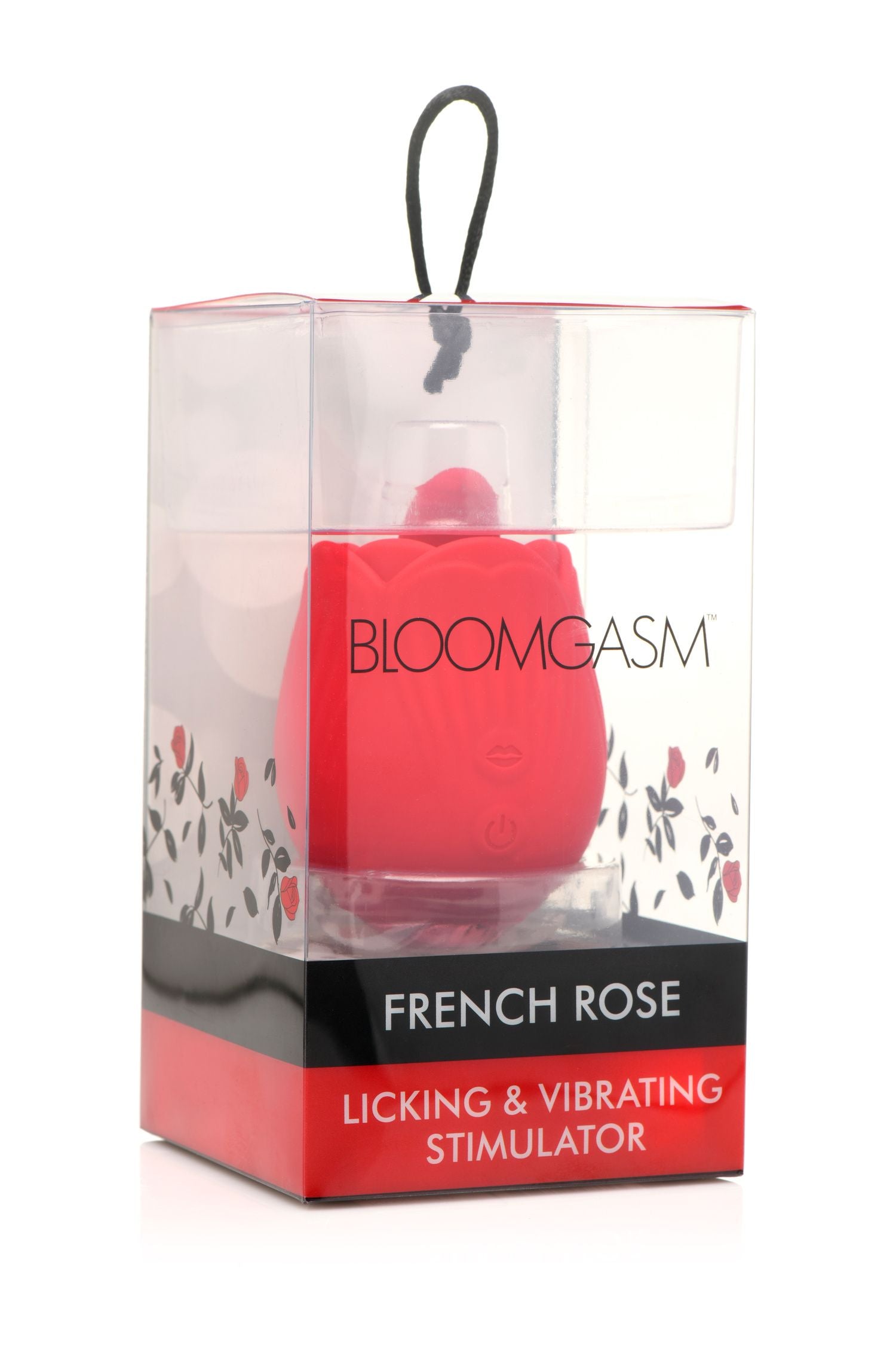 BLOOMGASM - French Rose Leckreiz- und Vibrationsstimulator - Rot