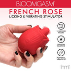 BLOOMGASM - French Rose Leckreiz- und Vibrationsstimulator - Rot