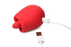 BLOOMGASM - French Rose Leckreiz- und Vibrationsstimulator - Rot