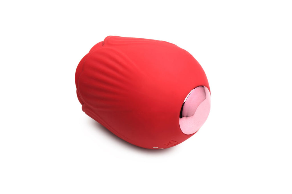 BLOOMGASM - French Rose Leckreiz- und Vibrationsstimulator - Rot