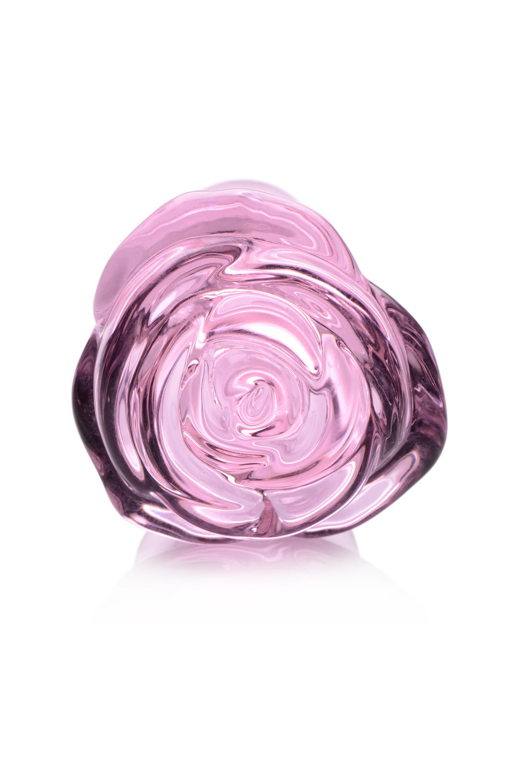BOOTY SPARKS - Glas-Rosen Analplug Klein - Rosa