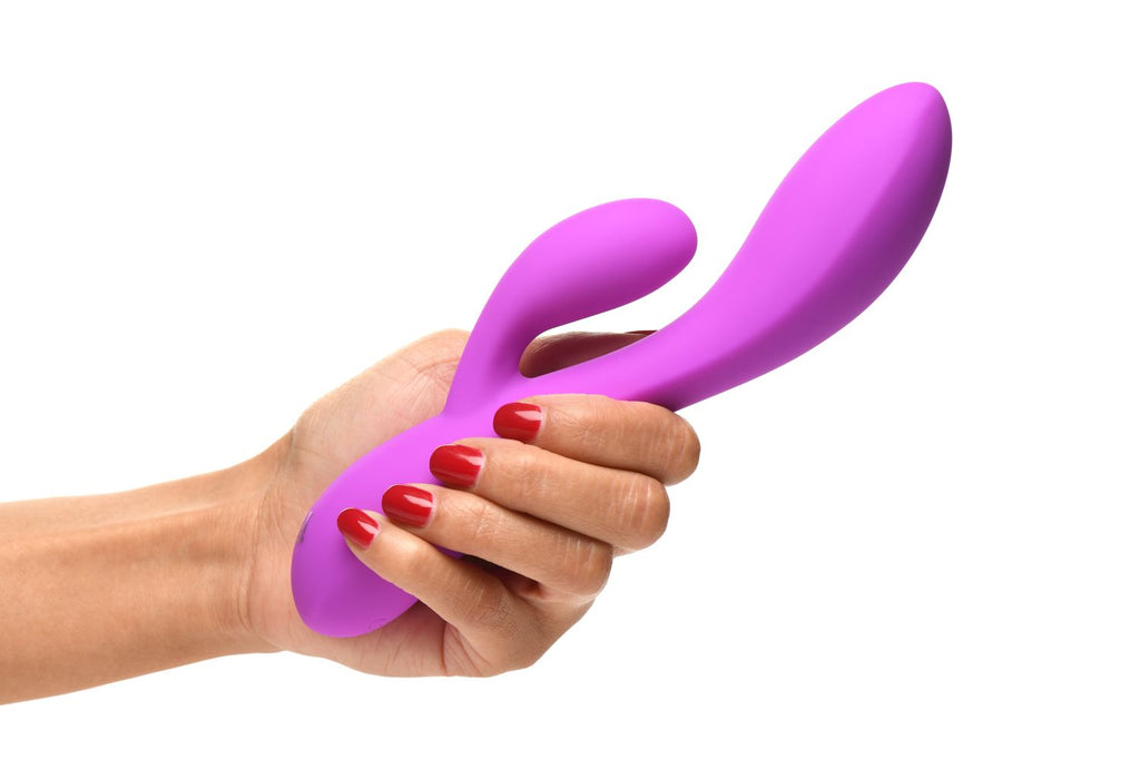BANG - Flexibler Rabbit Vibrator - Duale Stimulation Lila