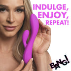 BANG - Flexibler Rabbit Vibrator - Duale Stimulation Lila