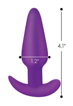 BANG! - Vibrations-Buttplug mit Fernbedienung -Schwarz