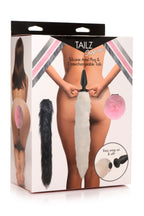TAILZ - Snap-On Analplug mit 3 Wechselbaren Schwänzen