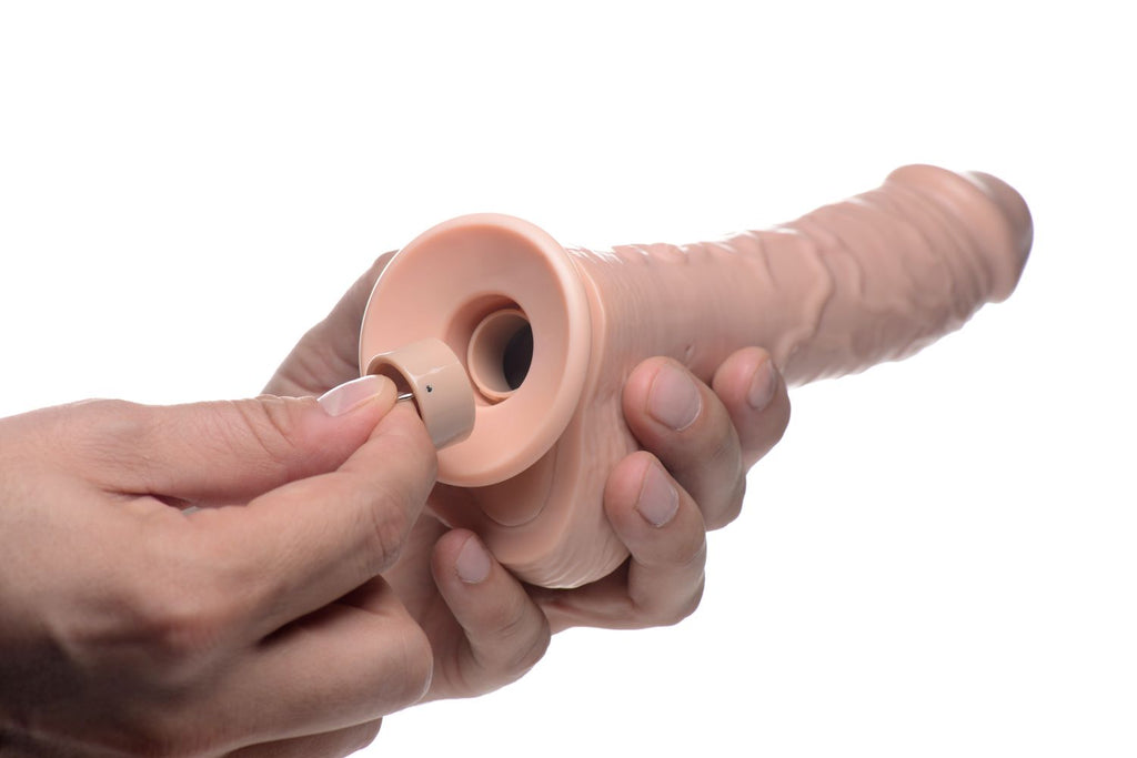 Loadz - Vibrierender Spritzdildo -21,5 cm & Mittlere Farbe