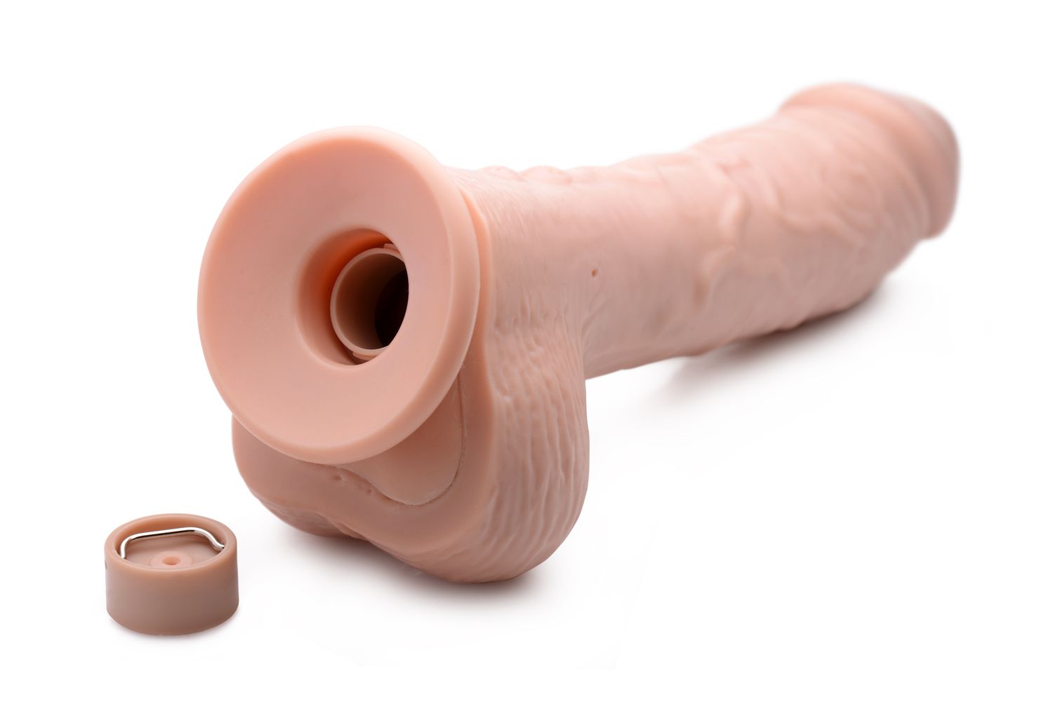 Loadz - Vibrierender Spritzdildo -21,5 cm & Mittlere Farbe
