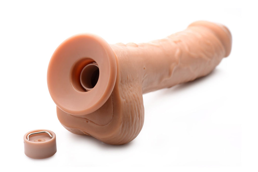 Loadz - Vibrierender Spritzdildo -21,5 cm & Mittlere Farbe