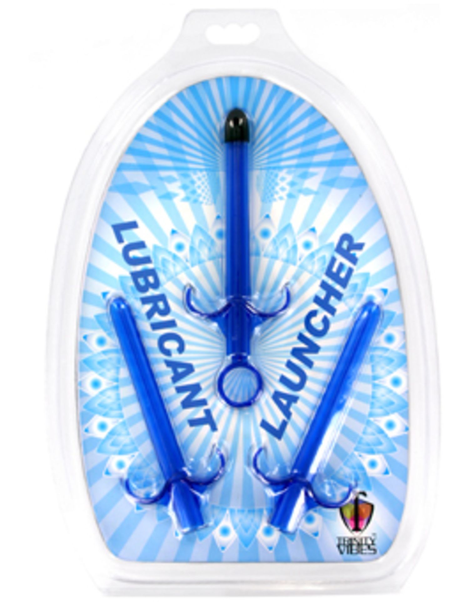 Trinity Vibes - Gleitgel-Applikator Set - Blau (3 Stück)