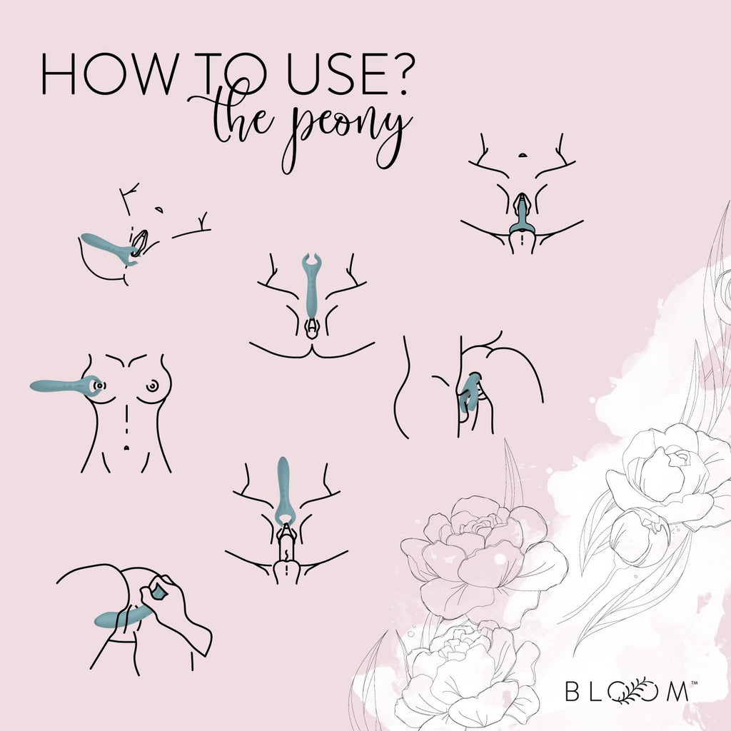Bloom - The Peony Couple-Vibrator - Grün